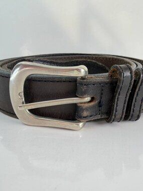 Northern Spirit Vintage Leather Belt – Western / Cowboy Style – Size ~38–40